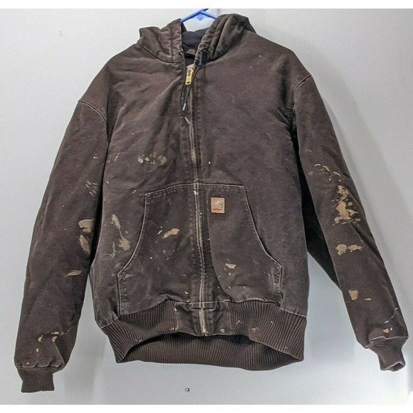 Carhartt Other - Carhartt J130 DKB Canvas Jacket Large Distressed